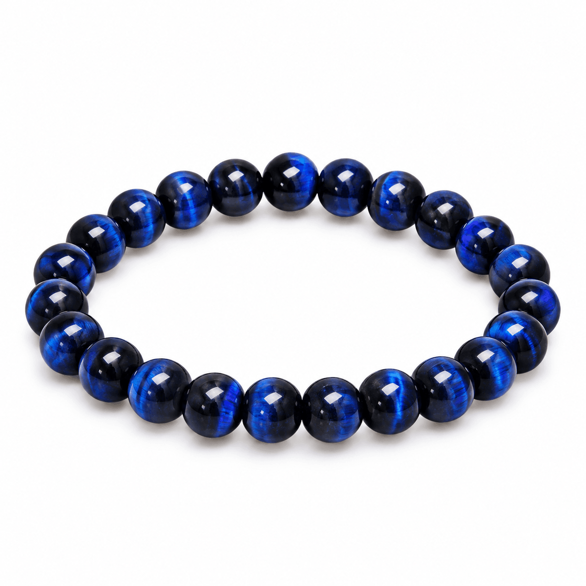 Blauwe Tijgeroog herenarmband