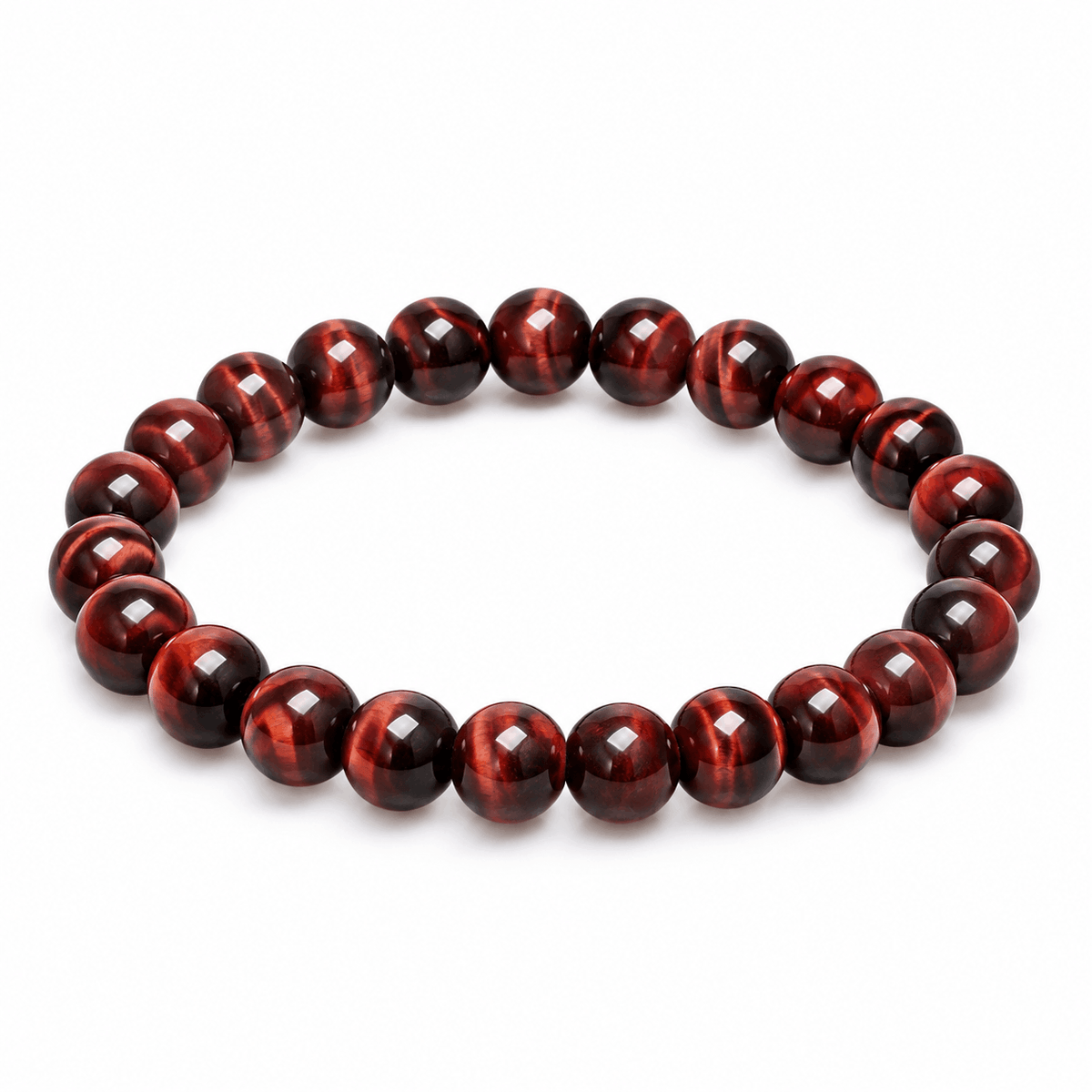 Rode Tijgeroog herenarmband